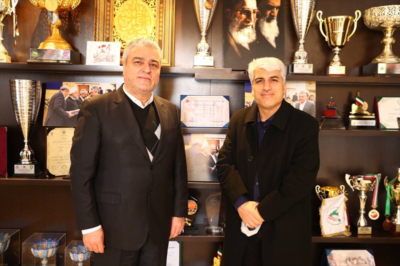 نشست هاشم اسکندری با رئیس سازمان ورزش شهرداری تهران