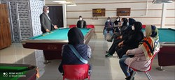 استقبال بانوان استان کرمان از  کارگاه حضوری دانش‌افزایی رشته های بیلیاردی