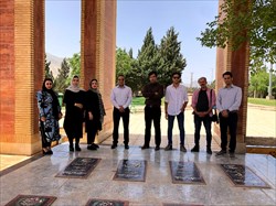 غبارروبی گلزار شهدای استان لرستان به مناسبت آزادسازی خرمشهر
