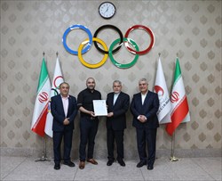 تقدیر رئیس کمیته ملی المپیک از حسین وفایی قهرمان اسنوکر ایران و جهان