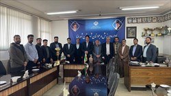 حضور ریاست هیات بولینگ و بیلیارد استان اصفهان در شهرستان شهرضا