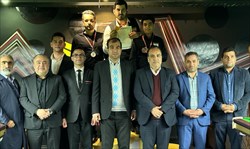 قهرمانی قره گوزلو در اسنوکر  شش توپ استان تهران