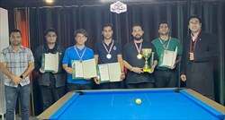پایان رقابت های آزاد پاکت بیلیارد استان اصفهان
