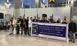 استقبال از تیم ملی اسنوکر ایران پس از قهرمانی در آسیا